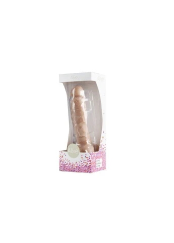 Фаллоимитатор Cesar Mega Realistic, диаметр 3,5см, FutureSkin, двухслойный, самый реалистичный Alive (254885537)