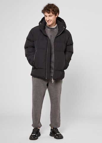 Чорний зимній Пуховик PRPY