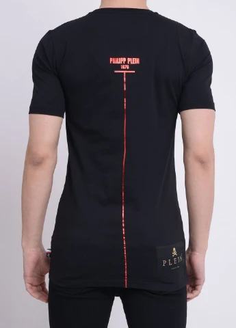 Чорна футболка Philipp Plein