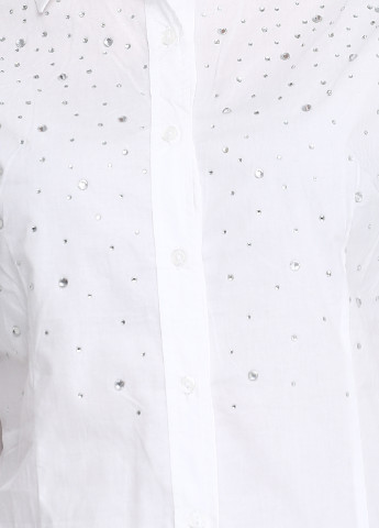 Белая демисезонная блуза Blu Deise