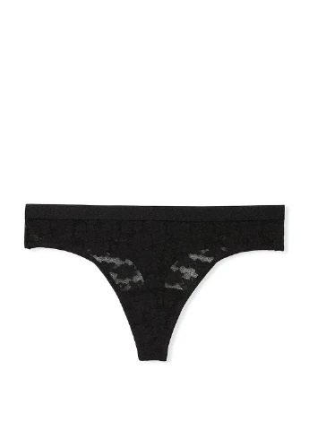 Черный демисезонный комплект (бюстгальтер, трусики) Victoria's Secret