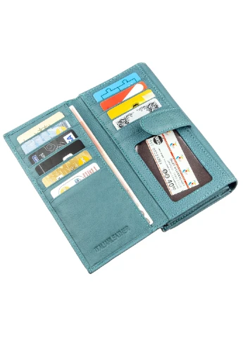 Жіночий шкіряний гаманець 17х9 см st leather (252130574)