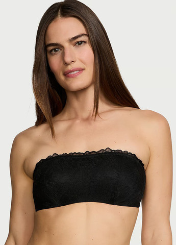 Черный демисезонный комплект (бюстгальтер, трусики) Victoria's Secret