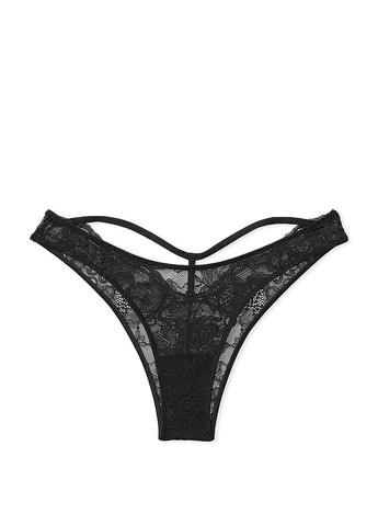 Черный демисезонный комплект (бюстгальтер, трусики) Victoria's Secret