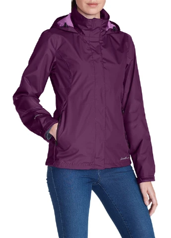 Фиолетовая демисезонная куртка Eddie Bauer