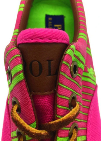 Малиновые кеды Ralph Lauren