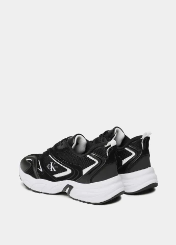 Кроссовки Calvin Klein Retro TTennis Su-Mesh Wn чёрные всесезоны (329047301)