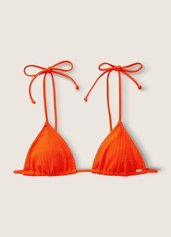 Оранжевый летний купальник (лиф, трусы) бикини Victoria's Secret