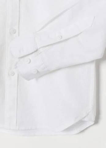 Белая классическая рубашка H&M
