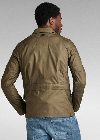 Оливковая (хаки) демисезонная куртка G-Star Raw