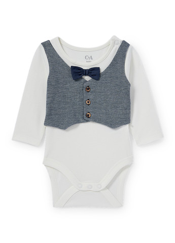 Комбинированный демисезонный комплект (боди, шорты) C&A