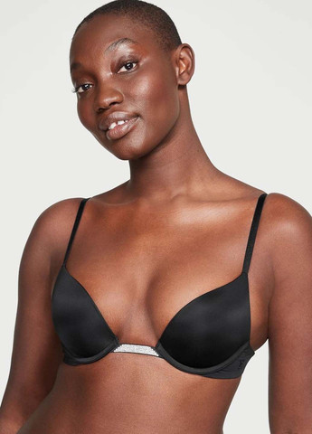 Черный демисезонный комплект (бюстгальтер, трусики) Victoria's Secret