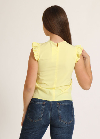 Светло-желтая летняя блуза InDresser