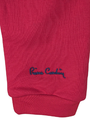 Серо-красный костюм с рукавами в полоску Pierre Cardin