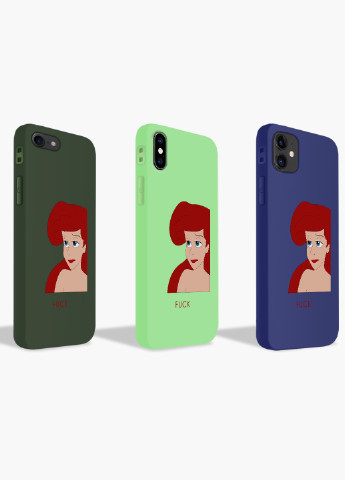 Чохол силіконовий Apple Iphone X Аріель Русалка Дісней (Disney Mermaid) (6129-1442) MobiPrint (219536027)