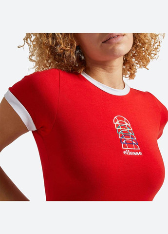 Червона кежуал сукня sgi11080-red сукня-футболка Ellesse з логотипом