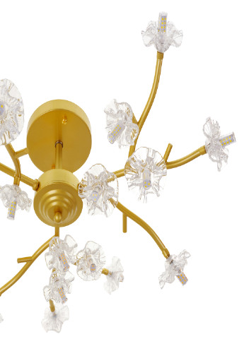 Потолочная люстра на 18 лампочек BR-01 616C/18 G4 G Brille (247373805)