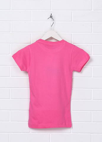 Розовая летняя футболка Lat
