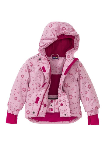 Розовая зимняя куртка Crivit