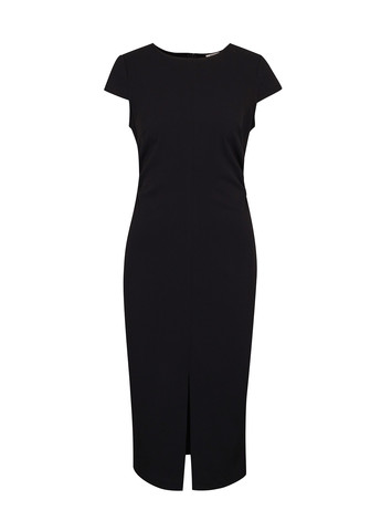 Черное кэжуал платье футляр Orsay однотонное