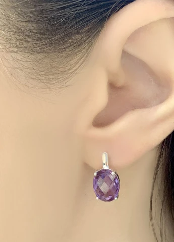 Сережки Silver Flame (164347219)