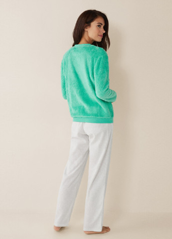 Зелена всесезон піжама (світшот, брюки) свитшот + брюки Women'secret