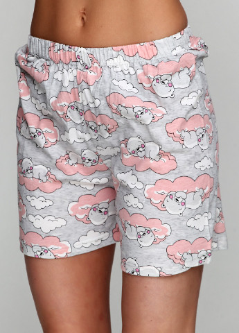 Розовая всесезон комплект (футболка, шорты) Boyraz Pijama