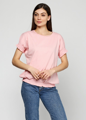 Светло-розовая летняя блуза Dorothy Perkins
