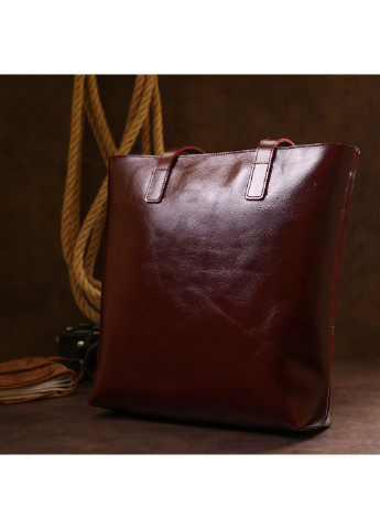 Шкіряна сумка-шоппер 37х33х8,5 см Shvigel (253660130)
