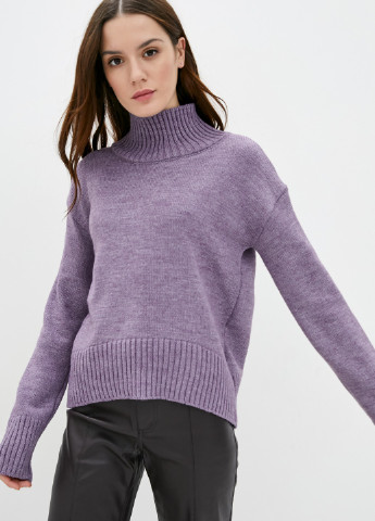 Бузковий зимовий светр Sewel