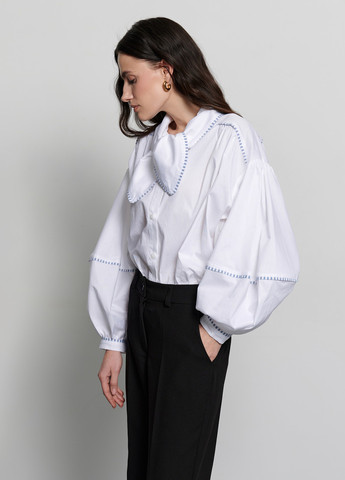 Белая демисезонная блуза Anna Yakovenko