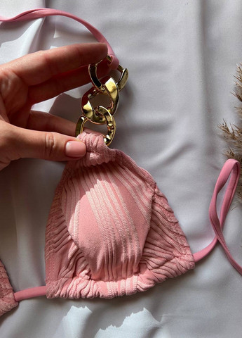 Рожевий літній купальник (ліф, трусики) бікіні, роздільний NOVA VEGA