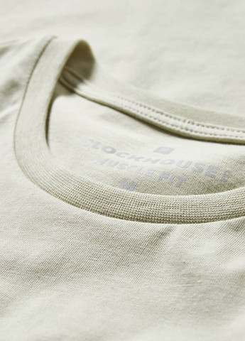 Оливковая футболка C&A