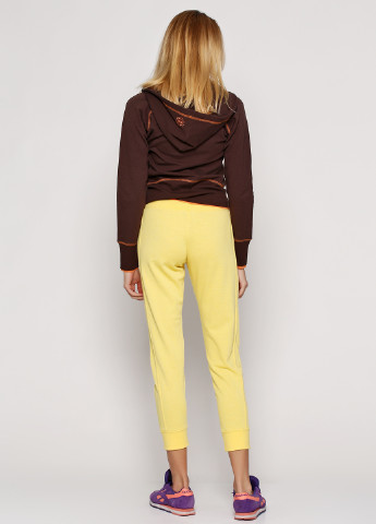 Желтые кэжуал демисезонные брюки Element