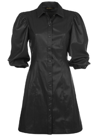 Черное кэжуал платье рубашка LOVE REPUBLIC