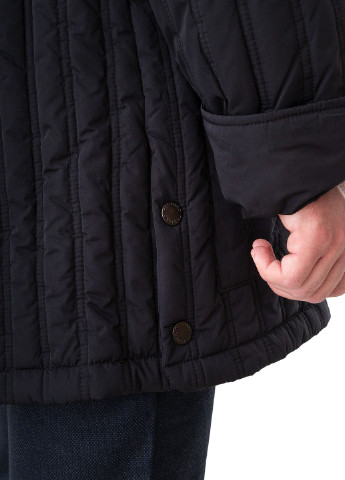 Черная зимняя куртка Trussardi Jeans