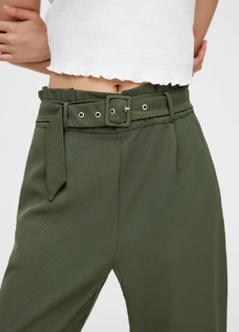 Штани,хакі, Pull & Bear (244287082)