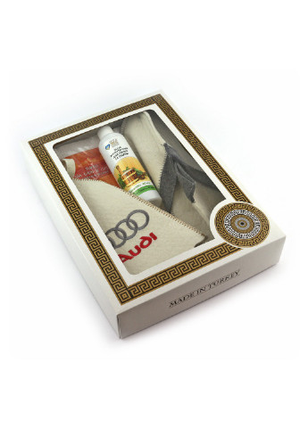 Подарочный комплект для сауны Audi, 5 предметов Luxyart (219981826)