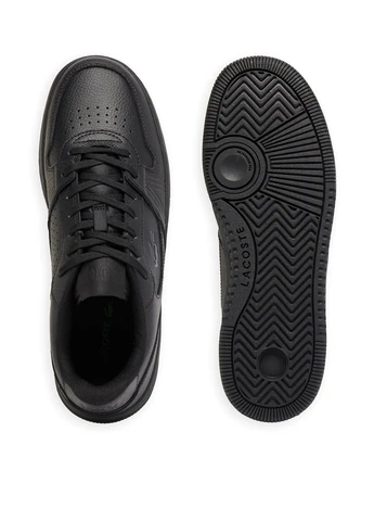Черные демисезонные кроссовки Lacoste L001 Set