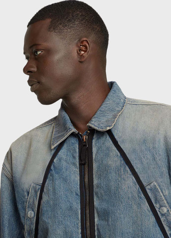 Синяя демисезонная куртка G-Star Raw