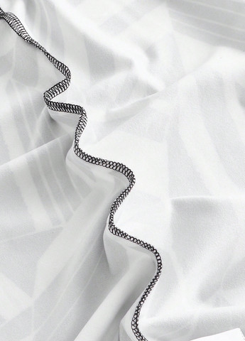 Черно-белое кэжуал платье на запах SHEIN с абстрактным узором