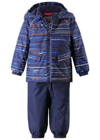 Темно-синий зимний комплект (куртка, комбинезон) Reima