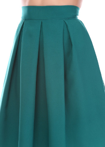 Зеленая кэжуал юбка ANVI клешированная
