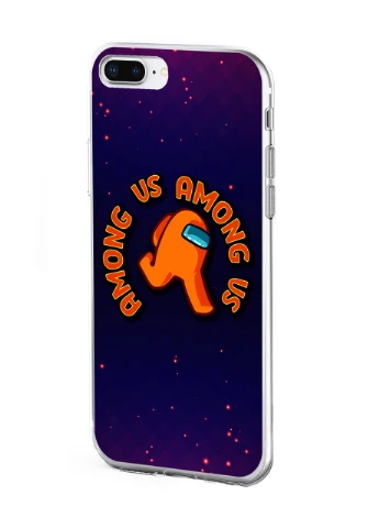 Чехол силиконовый Apple Iphone Xr Амонг Ас Оранжевый (Among Us Orange) (8225-2408) MobiPrint (219556041)
