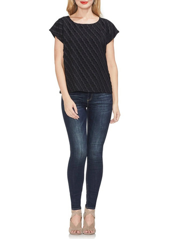 Чёрная блуза Vince Camuto