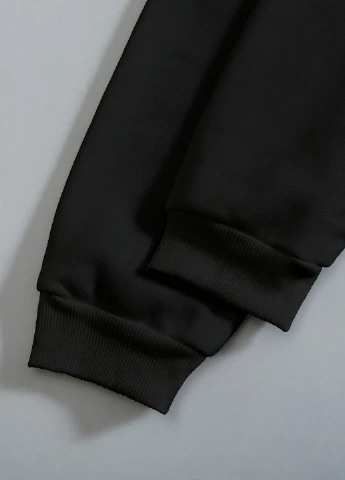 SHEIN світшот новорічний чорний кежуал поліестер