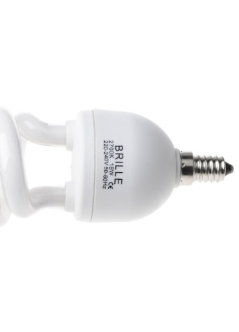 Лампа энергосберегающая E14 PL-SP/A 18W/827 12mm Br Brille (253965232)