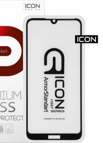 Скло захисне Icon Huawei Y6s 2019 Black (ARM56135-GIC-BK) ArmorStandart (203983807)