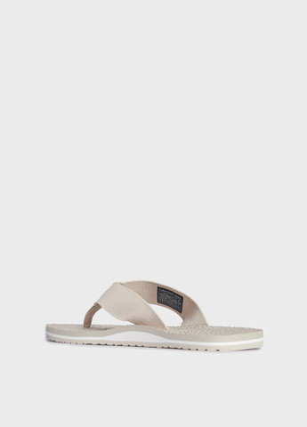 Светло-бежевые кэжуал, пляжные, домашние вьетнамки Calvin Klein Jeans