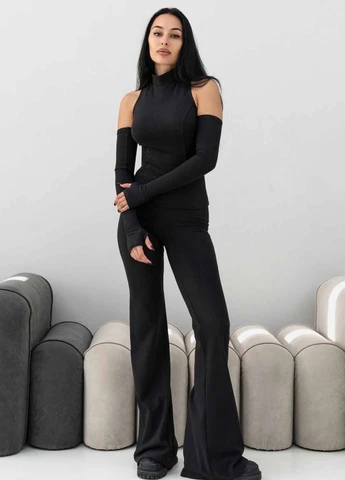 Костюм (брюки, топ, митенки) Fashion (367049572)